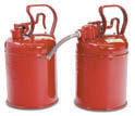Safety Containers Type I Safety Cans Compliant Type I safety cans are designed with a single spout for filling and pouring of all types of flammable liquids.