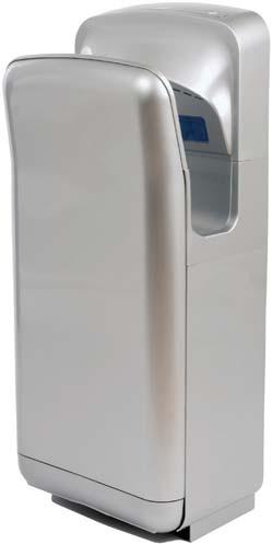 WARM AIR HAND DRYERS LONG LIFE Blade High Speed Hand Dryer Hotels, Offices, Pubs, Restaurants, Leisure Centres DESCRIPTION Product Code Finish Warranty Activation - GS2006H -SLV Silver 3 Years
