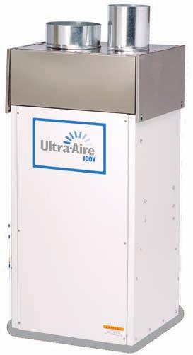 Whole House Ventilating Dehumidification 4026480 Ultra-Aire XT150H n Requires only 6.9 amps of electricity half the amount of competitors! n Environmentally-friendly R410A refrigerant.