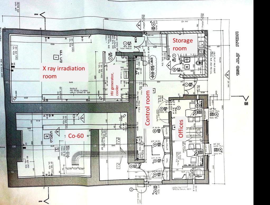 APPENDIX 1 Layout of the calibration premises at the SSDL of Israel.