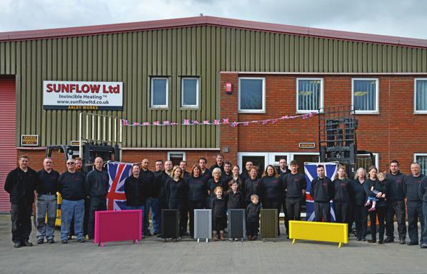 Photo copyright Sunflow Ltd. 2015 Sunflow Heaters are all individually built here at our Arley Works factory in Royal Wootton Bassett.
