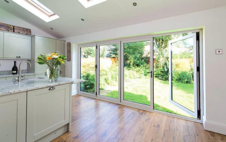 AND DON T FORGET THE DOORS Bi Folding doors DISTINCTIVE AND DURABLE The Lifestyle Range of doors includes