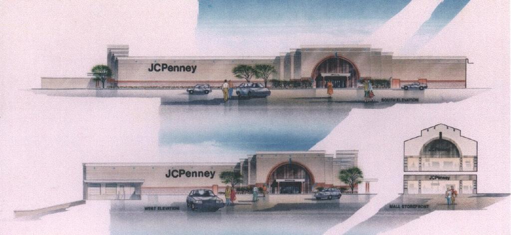 JCPenney Humble, Texas The project is a new JCPenney store being constructed to an existing mall.