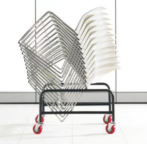 Accessories DOLLY Stack 35 chairs for easy transport and