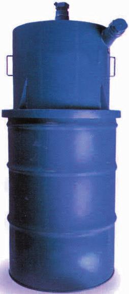 3 micron size materials COLLECTOR OPTIONS Wet Separators - remove moisture from the air stream Drum Top Separators - remove materials prior to the tubing system EXPLOSION PROOF YOUR SYSTEM From