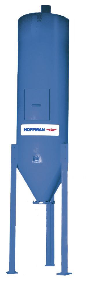 The HOFFCO-PULSE is available with cone bottom or dust bucket, and are one of our most popular models for a wide range of separation needs.