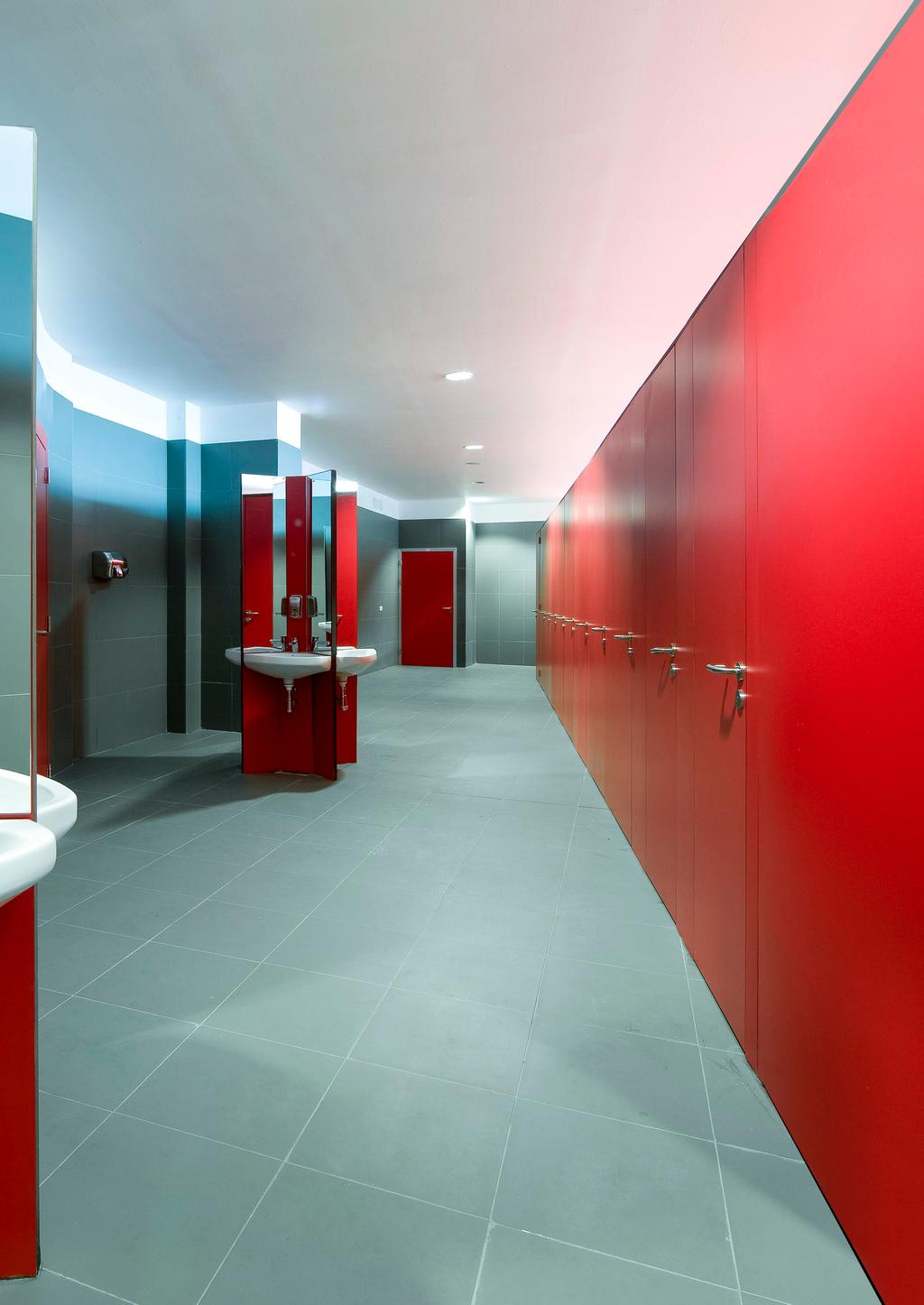 WASHROOMS WE VE GOT IT COVERED To enhance our classic sizes with a solution that meets the design and legislation requirements of full-height and deeper washroom cubicles, Formica Group is