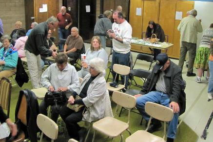 ! We had a few new people at the February meeting as well as one we hadn't seen in a long time (Brian Adams).