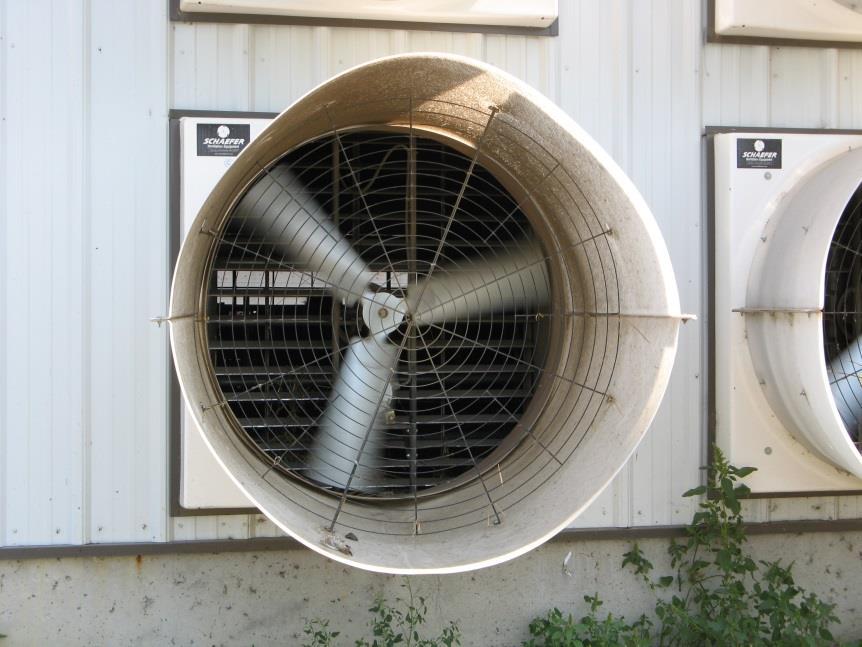 Ventilating fans Sizes from 9 to