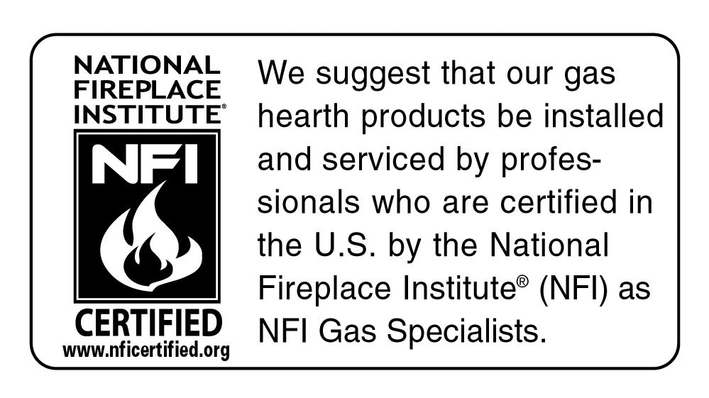 LS41THF-1 CHARRED LOGS INSTALLATION INSTRUCTIONS AND OWNER S MANUAL LOG SET FOR USE WITH DIRECT VENT FIREPLACE MODELS: DVTL41BP90(N,P)-1 GAS-FIRED EMPIRE Comfort Systems WARNINGS If the information