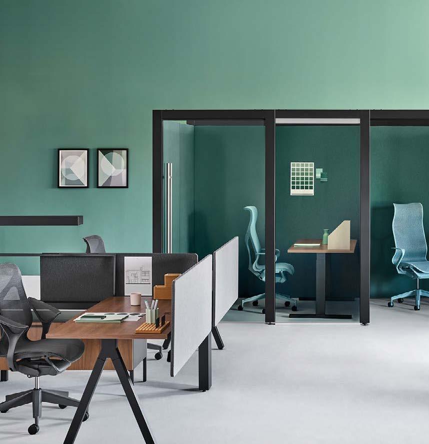 Ready for Anything Designed with adaptable simplicity in mind, Overlay has a select number of parts that you can use to define your space. Use a single boundary to work as a room divider.