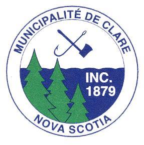 CALL FOR TENDER - MUNICIPALITY OF THE DISTRICT OF CLARE LITTLE BROOK, N.S. NAME OF TENDER: CONSTRUCT, DELIVER AND COMMISSION 3 (THREE) LIFT STATION ELECTRICAL LOCATION OF WORK: 3 Separate work sites in Meteghan, N.