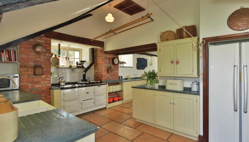 A beautifully presented period farmhouse, Listed Grade II, on the