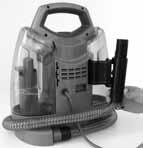 Wrap power cable around cable wrap. Use only BISSELL portable machine formula in your cleaner.