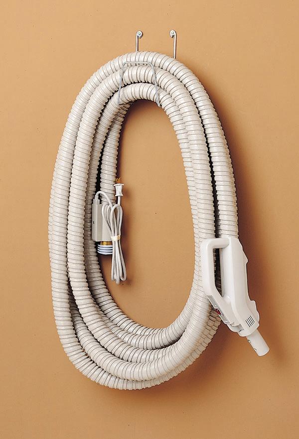 Includes two chrome-plated steel wands with retainers for 4-ft. Power Brush Cord. Cord, with bi-pin plug, connects 599 to current-carrying hose models or, model 599-CS extension cord.