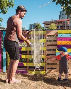 opportunities for people to engage in playful activities throughout Downtown Vancouver.