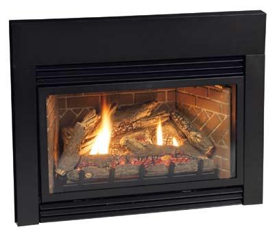 Standard Features We offer the irect-vent Innsbrook in three sizes to fit most wood-burning fireplaces.