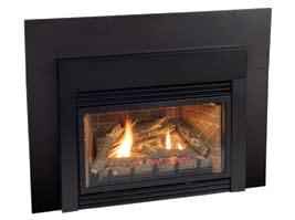 For installations where the insert does not rest on the hearth, we offer a 2-inch bottom cover to complete the shroud.