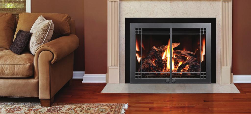 Your guests will never know your fireplace isn t original to your house.