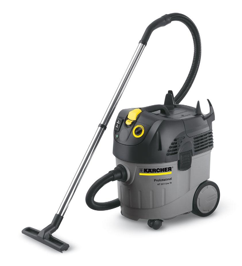 NT 35/1 Tact Te The NT 35/1 Tact Te is a handy, single-motor wet and dry vacuum cleaner with powerful suction for commercial use.
