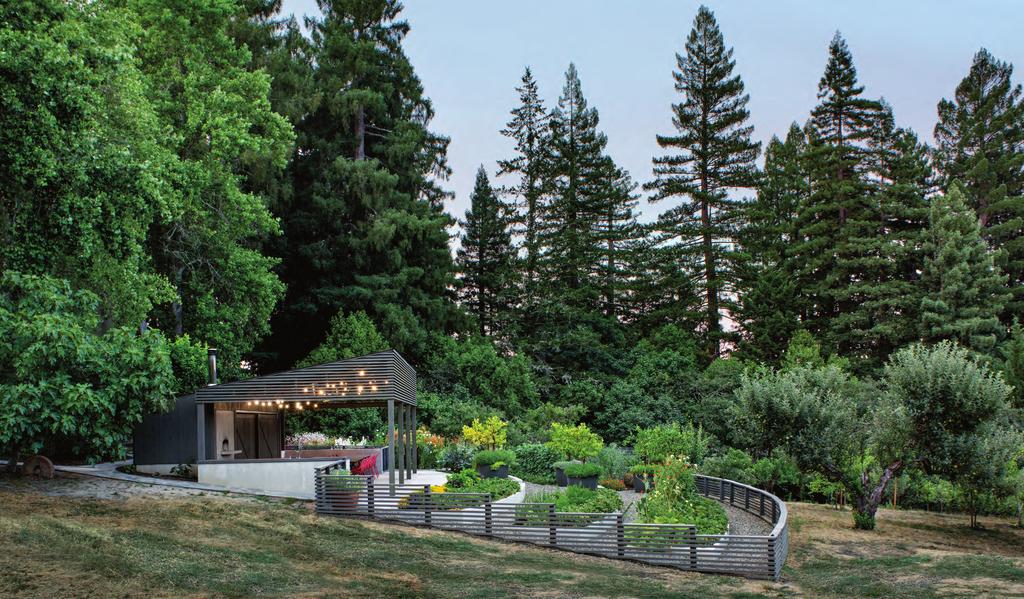 SIMPLE PLEASURES AT THEIR SONOMA COUNTY RETREAT, A POWER COUPLE MASTERS THE SLOW LIFE.