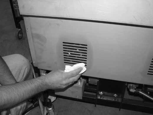 3-22. CLEAN BLOWER & VENTS To ensure proper burner operation, clean the blowers and blower vents twice a year. 1.