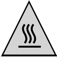 Hazard Symbols OR Hot Surface