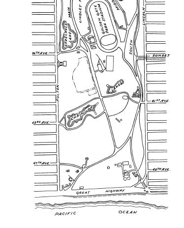 Parcel Map PROJECT SITE Beach Chalet Athletic