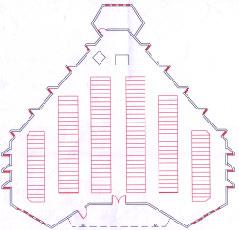 IV1- PLAN Church architecture, is characterised with the building form that the Christian IV1- PLAN This church is basically triangular in plan, with small projected geometrical plan for
