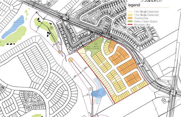 .0 PROPOSED DEVELOPMENT 5 Mattamy Homes proposes to subdivide the subject lands to enable the development of a residential community known as Stonebridge Phase 16.