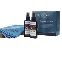 Cleaning + Care Accessories Copper Armor Care Kit The Copper Armor Care Kit is designed to help protect and shine all Sinkology sinks with ease. Includes two 1.7 oz.