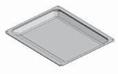 8 Introduction to your oven Accessories supplied Shelf The shelf can be used to hold all dishes and moulds containing foodstuffs to be cooked or browned.