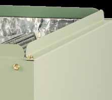 Grommets Easy installation with