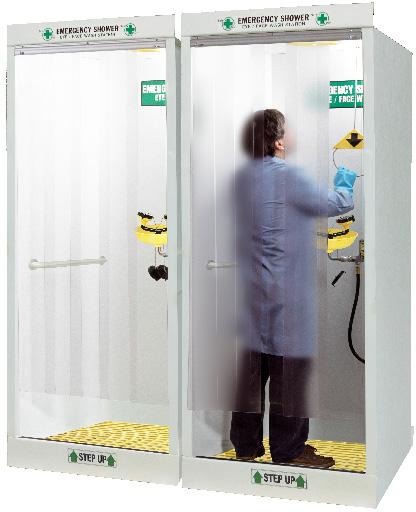 Laboratory Emergency /Shower Decontamination Booths Full body
