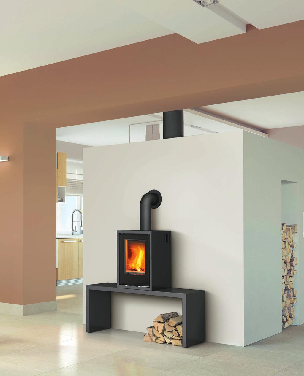 LINEAR Modue X With the sma LINEAR Modue X stove, a traditiona unused firepace can be turned into a powerfu heat source in no time at a.