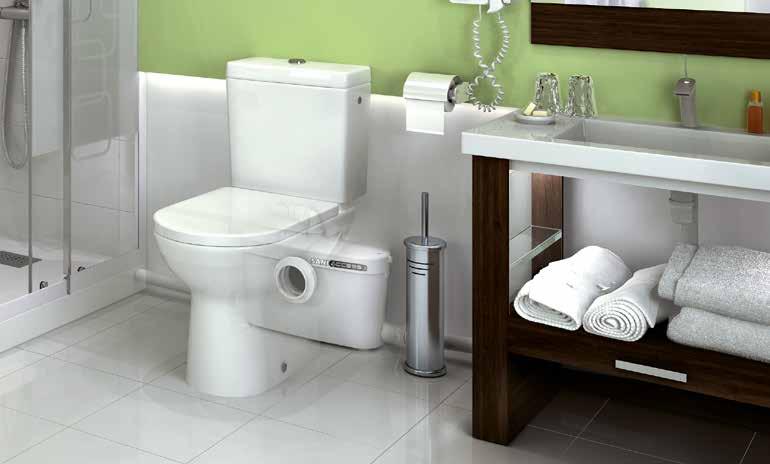 MACERATORS Designed to provide easy access for an ensuite bathroom application.