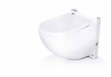 anti-limescale coating Soft closing toilet seat and built in support frame supplied Non-return valve included Fixing