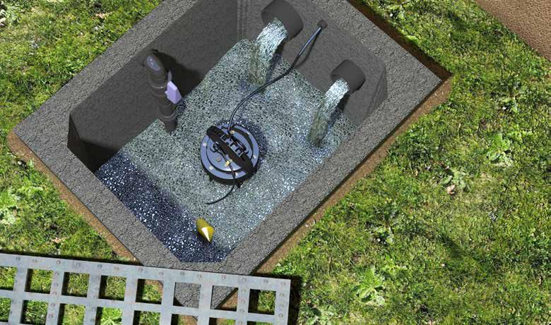 LIFTING STATIONS SANIPUMP is a submersible sump pump for use in domestic and commercial situations. The ideal solution for waste water and sewage disposal from underground pits and tanks.
