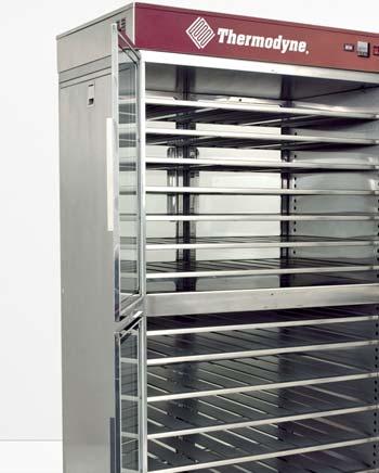 The Fluid Shelf system keeps the heat source in constant