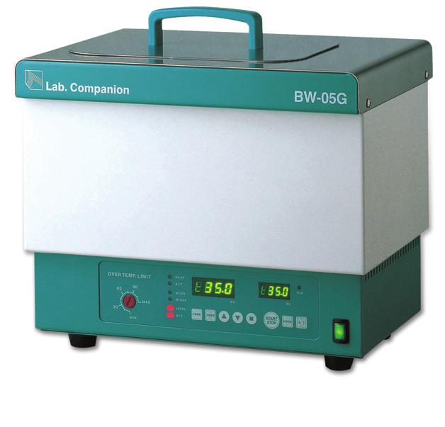 B Baths Water Baths Baths B Excellent temperature performance for all-purpose applications BW-G series features Microprocessor PID controls to guarantee exceptional temperature uniformity and