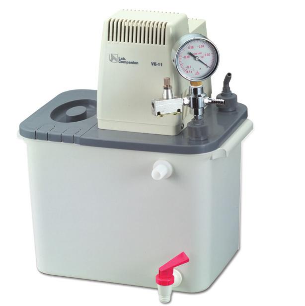 Features Built-in circulating pump and water tank make these units portable and eliminate water waste Circulating pump continuously forces water across a set of aspirators-operating quiet, clean and