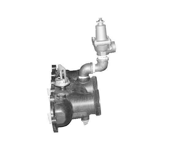 INTERNAL AUTOMATIC BYPASS VALVE In addition to the Unitherm Governor, a built-in automatic bypass valve is provided in the in/out header.