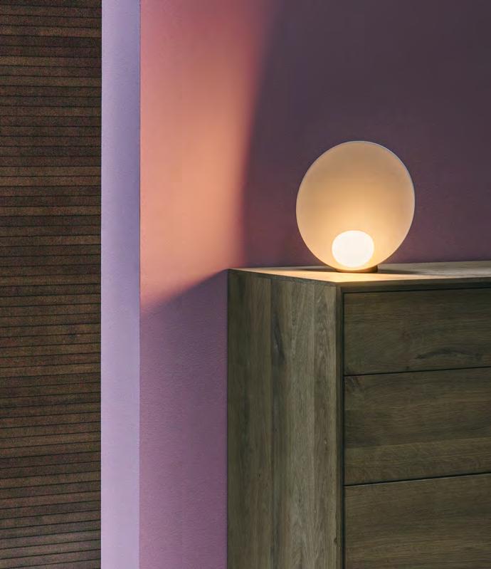A DELICATE LIGHT OBJECT Musa Designed by Note Design Studio Created by Note Design Studio, Musa is a lamp of organic qualities that attracts the eye due to its lighting function.