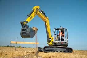 25% MATERIAL AND TIME SAVINGS on excavation and filling-in Wacker Neuson Zero Tail: Extremely versatile. Practical in everything. Reliable in use.