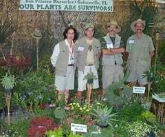 program for growers, landscapers and retailers. Grandiflora has an exhibit there each year. At the 2002 show, our "Survivor" booth (see photo) won a prize and got us lots of attention!