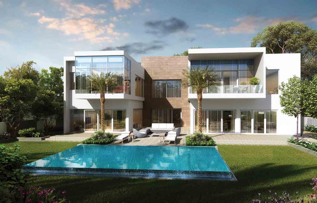 AN IDEAL CHOICE FOR FAMILIES The villas are segmented into two categories that offer subtle differences in layout and lifestyle.