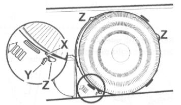 After replacing the bulb, put the grease grille back. b) Changing the CARBON FILTER You will find that one filter will attach over the front of the fan motor (please see figure at bottom of page).
