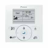 Control Systems Individual Control Systems for VRV Indoor Units Nav Ease (Wired remote controller) (Option) Wireless remote controller (Option) BRC1E62 This simple, contemporary remote controller