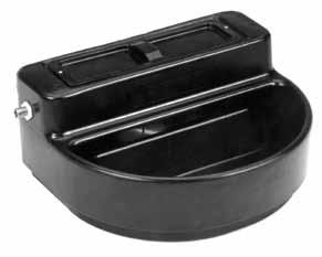 27L Drinking BOWLS Large capacity bowl Ideal for single animal use in loose boxes or stables 19 outlet with 25 groet for drainage Includes removable service box cover for easy access to ballcock 27