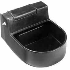 45L Drinking bowls Floor standing trough Ideal for single animal use in loose boxes or stables Includes removable service box cover for easy access to ballcock Includes Part 2 ballcock